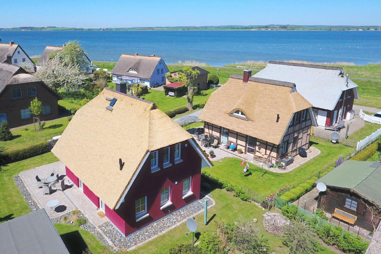 Ferienhaus Falke Haus - Terrasse, Garten, Meerblick Gager Exteriör bild