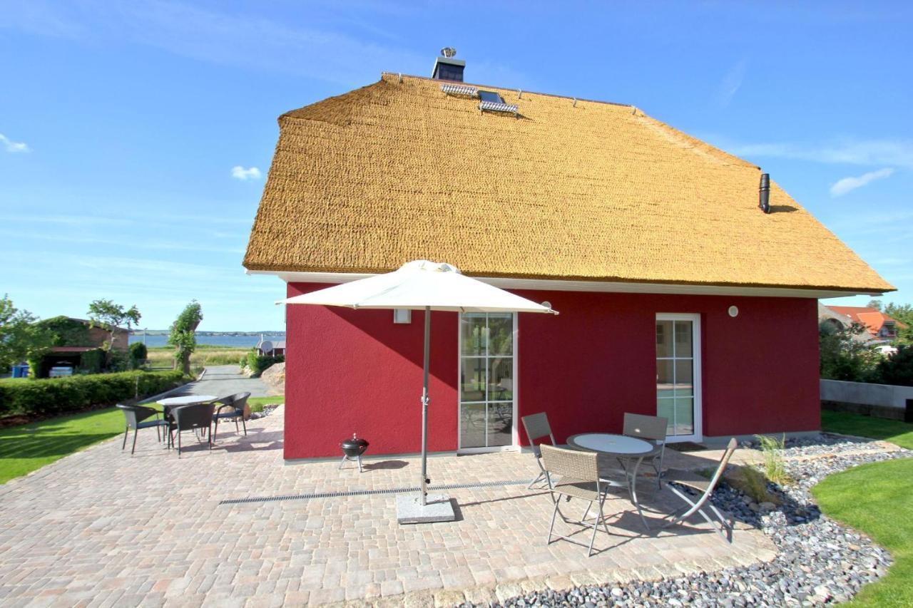 Ferienhaus Falke Haus - Terrasse, Garten, Meerblick Gager Exteriör bild